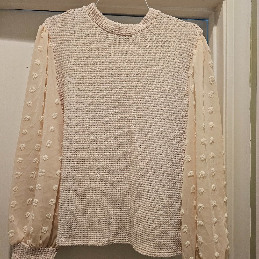 Cream Colored Top